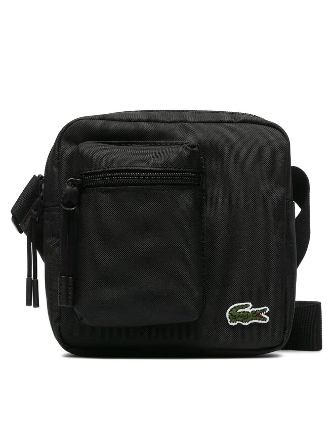 Lacoste Crossover torbica Lacoste Square Camera Bag NH4101NE Crna