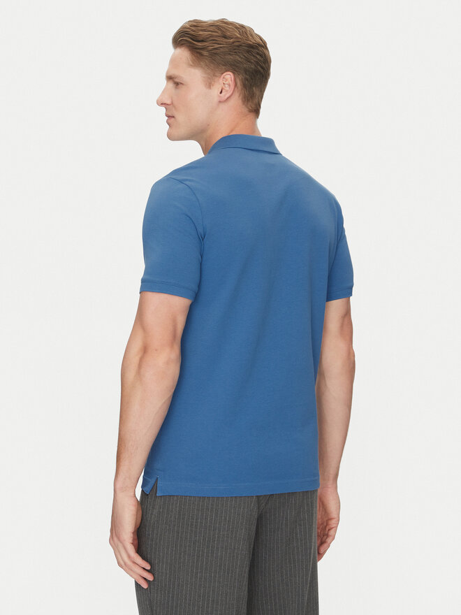 Calvin Klein Calvin Klein Поло K10K111196 Голубий Slim Fit