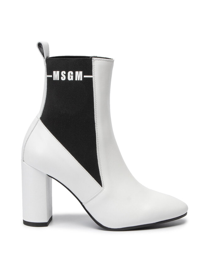 MSGM Ботильйони MSGM Tronchetto Donna 2741MDS5095 229 01 Білий