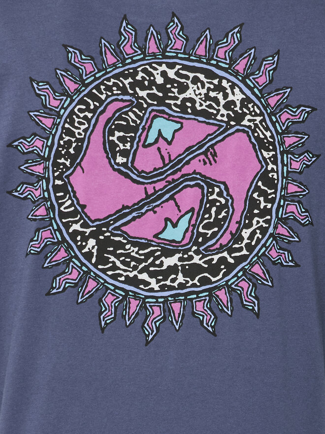 Quiksilver Quiksilver Marškinėliai Spin Cycle EQYZT07653 Tamsiai mėlyna Regular Fit