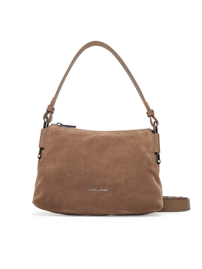 Coccinelle Ročna torba Coccinelle T96 Coccinellerbekka Suede E5 T96 52 01 01 Rjava