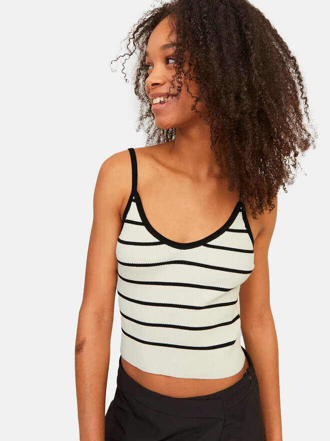 JJXX JJXX Felső Esther 12255237 Ekru Slim Fit