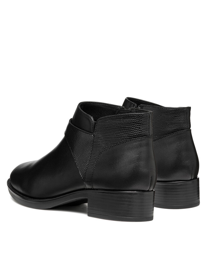 Geox Μποτάκια Geox D Felicity D46G1B 04304 C9999 Μαύρο