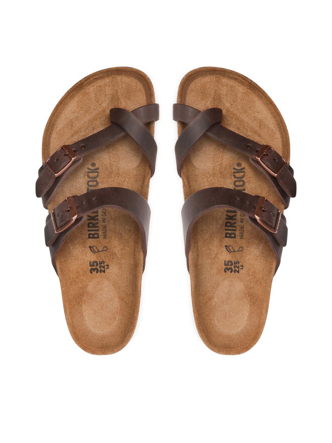 Birkenstock Zehentrenner Birkenstock Mayari 0171321 Braun