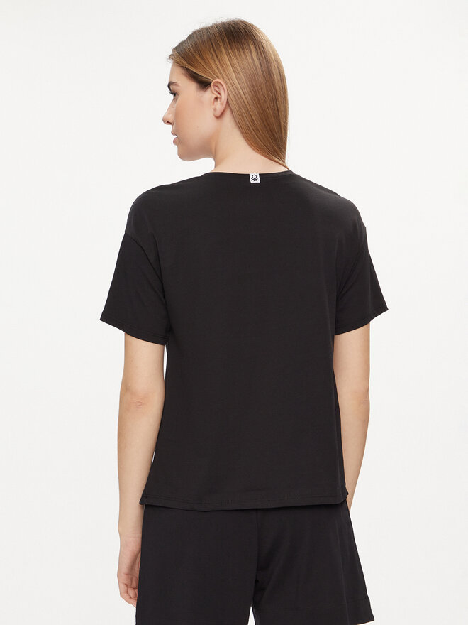 United Colors Of Benetton United Colors Of Benetton Spavaćiće 30963M04R Crna Regular Fit