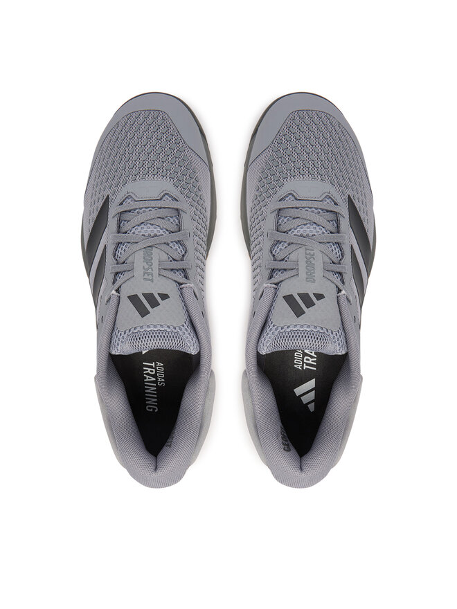 adidas Взуття для тренажерного залу adidas Dropset 4 JR4674 Сірий