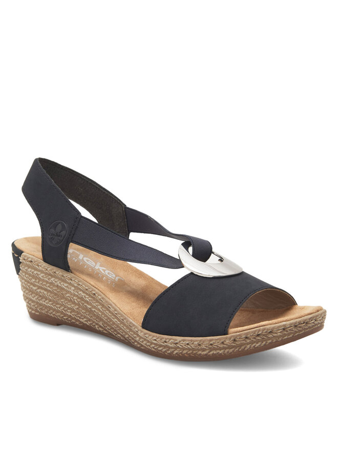 Rieker Sandalen Rieker 624H6-14 Dunkelblau