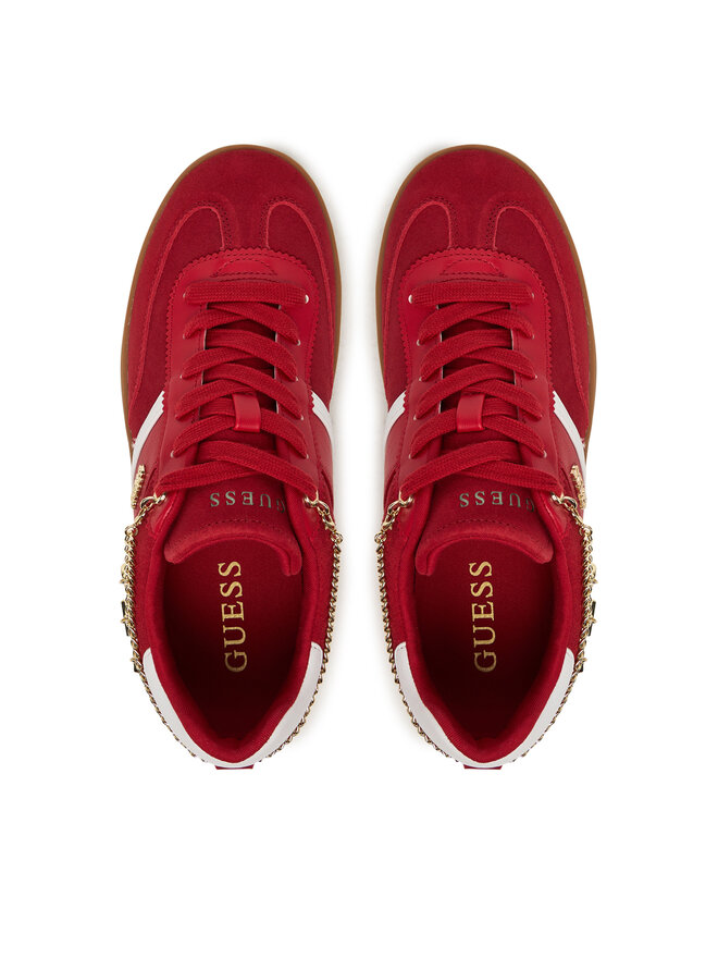 Guess Sneakersy Guess FLTNAO SUE12 Czerwony
