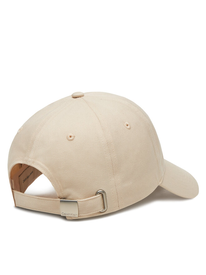 Calvin Klein Jeans Cap Calvin Klein Jeans Mono Leather Patch Twill Cap LV04K5052G Beige