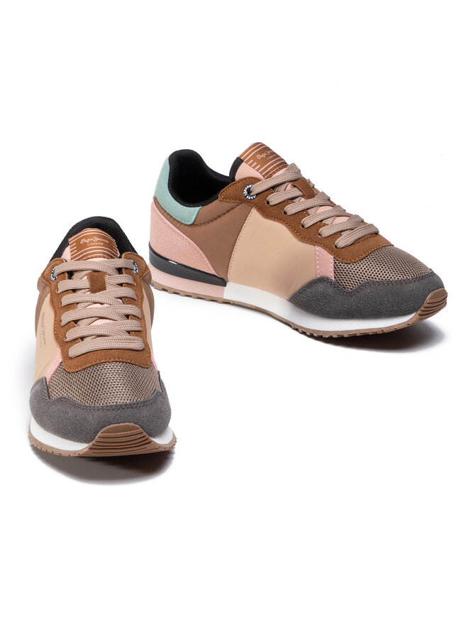 Pepe Jeans Zapatillas Pepe Jeans Archie Lady PLS31098 Marrón