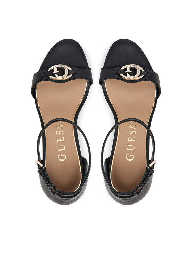 Guess Sandalen Guess FLTKAB LEA03 Schwarz