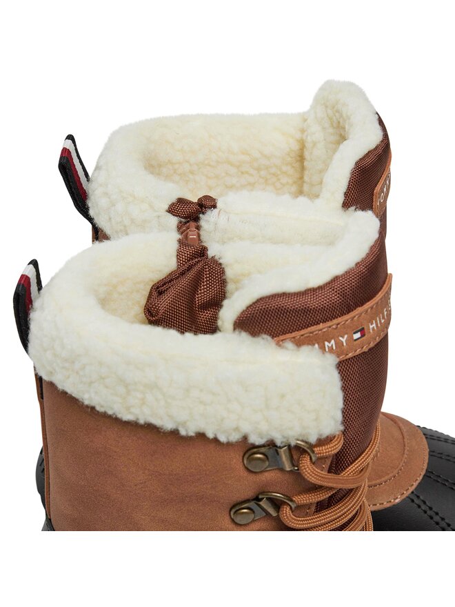 Tommy Hilfiger Botines planos Tommy Hilfiger T3B5-33161-0814582 M Marrón