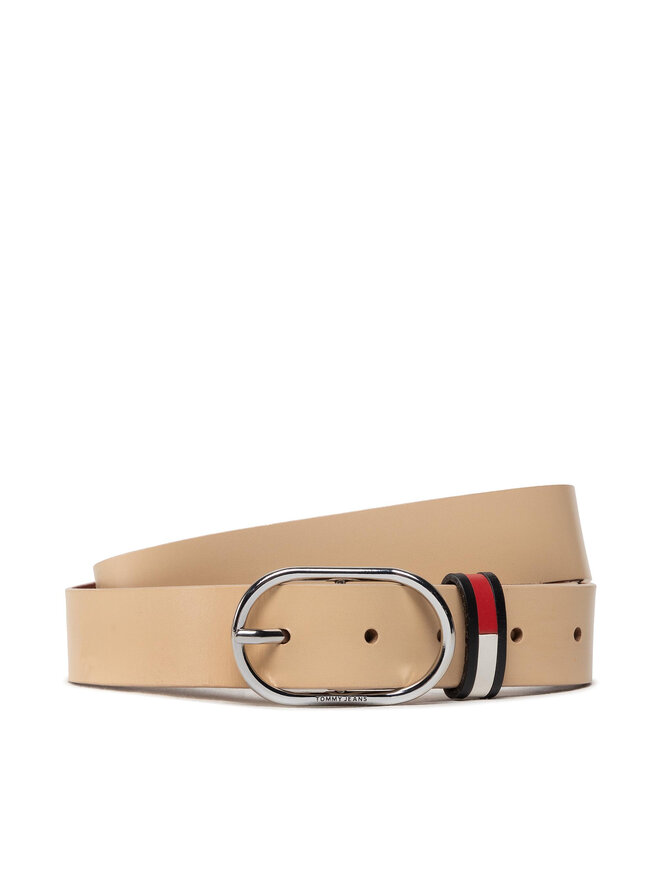 Tommy Jeans Női öv Tommy Jeans Tjw Oval 3.0 AW0AW12756 Bézs