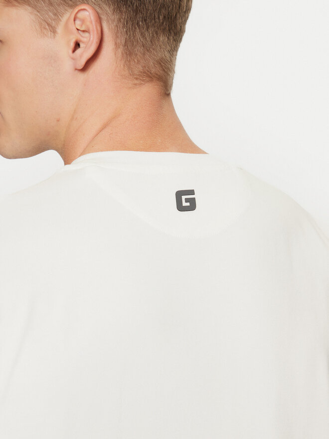 Guess Guess Marškinėliai Z5RI12 J1314 Écru Regular Fit