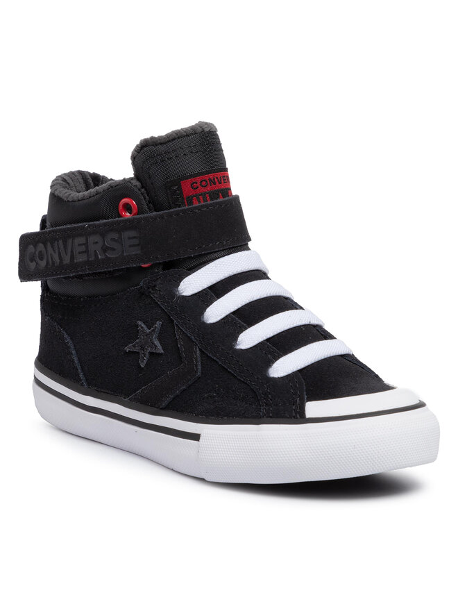 Black strap converse best sale