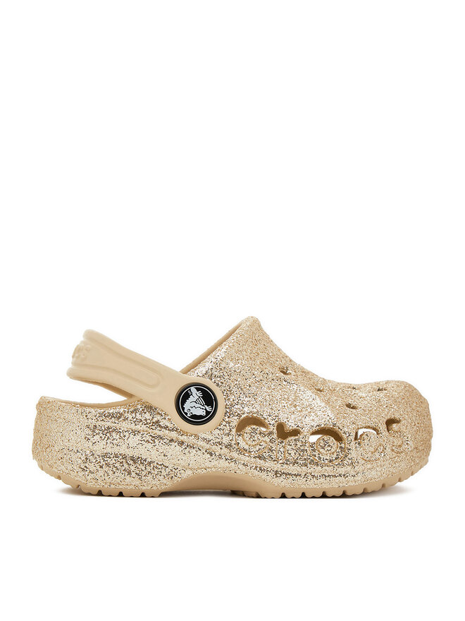 Crocs Klapki Crocs C-BAYA CLOG T 207014-11S Złoty