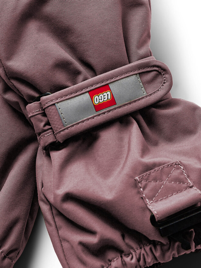 LEGO Lyžařské rukavice LEGO 22865 Bordó