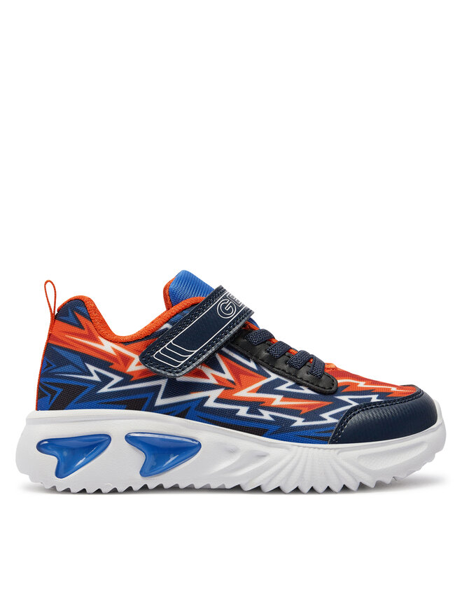 Geox Sneakersy Geox J Assister Boy J45DZB 02ACE C0820 S Tmavomodrá