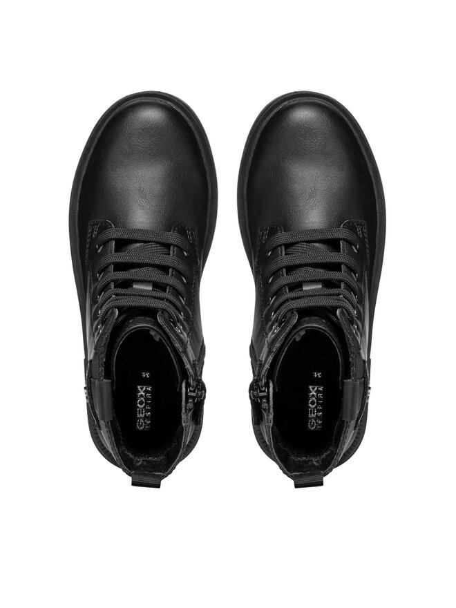 Geox Čižmy Geox Jr Eclair J469QM 0009F C9999 S Čierna