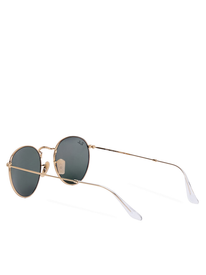 Ray-Ban Сонцезахисні окуляри Ray-Ban Round Metal 0RB3447 001 Золотий