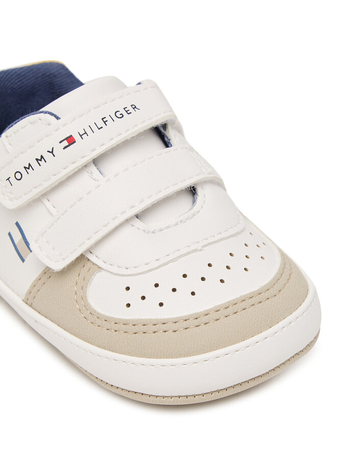 Tommy Hilfiger Sneakers Tommy Hilfiger Low Cut Velcro T0B9-34330-1755 Weiß