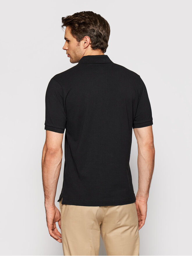 La Martina La Martina Pólóing BPMP01 PK031 Fekete Regular Fit