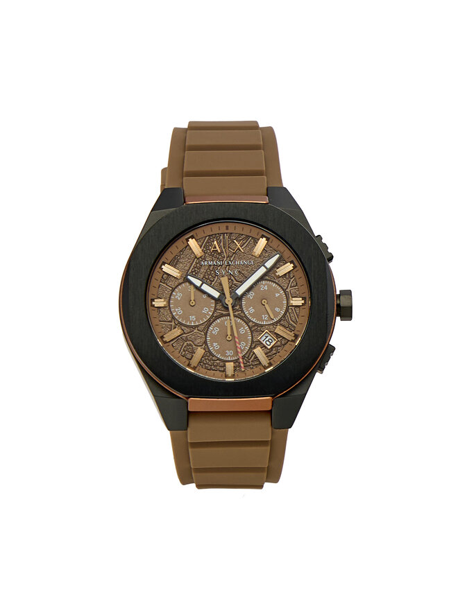 Armani Exchange Uhr Armani Exchange Sync AX4293 Braun