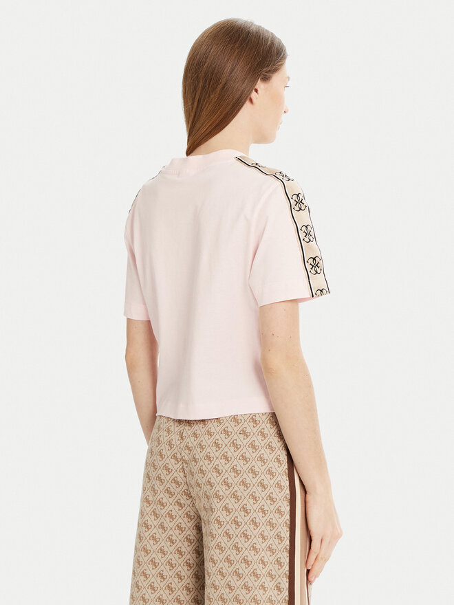 Guess Guess Póló 144851 Rózsaszín Classic Fit