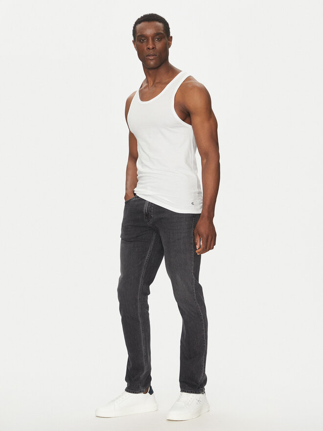 Calvin Klein Underwear Calvin Klein Underwear 3er-Set Tank-Tops Tank 3Pk LV00NB4184 Weiß Slim Fit