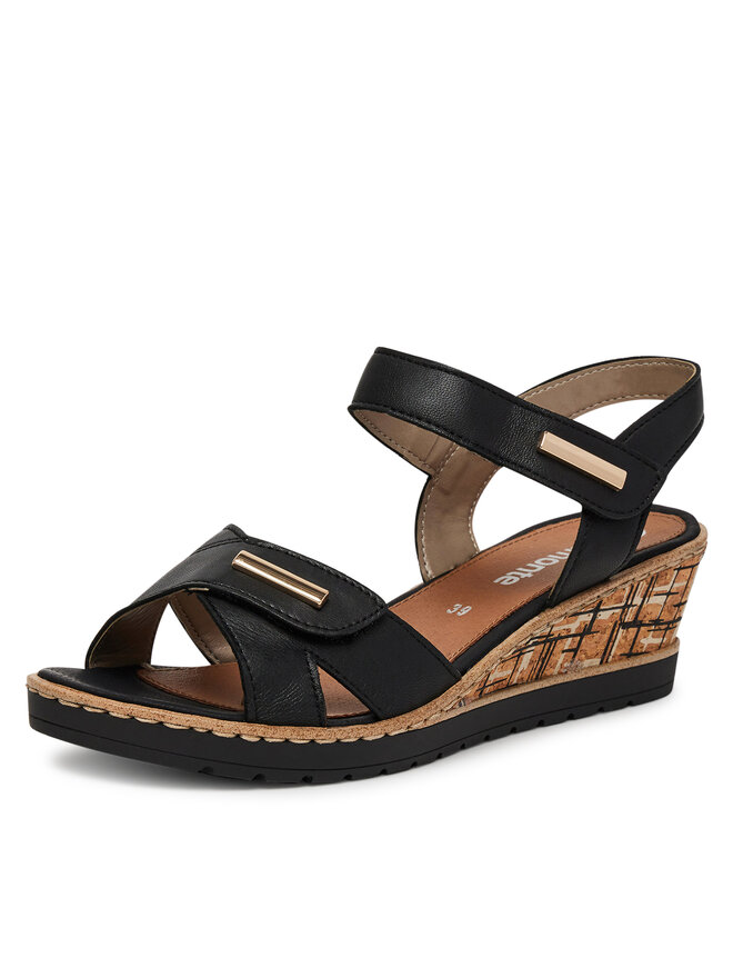 Remonte Sandály Remonte R6266-00 Černá