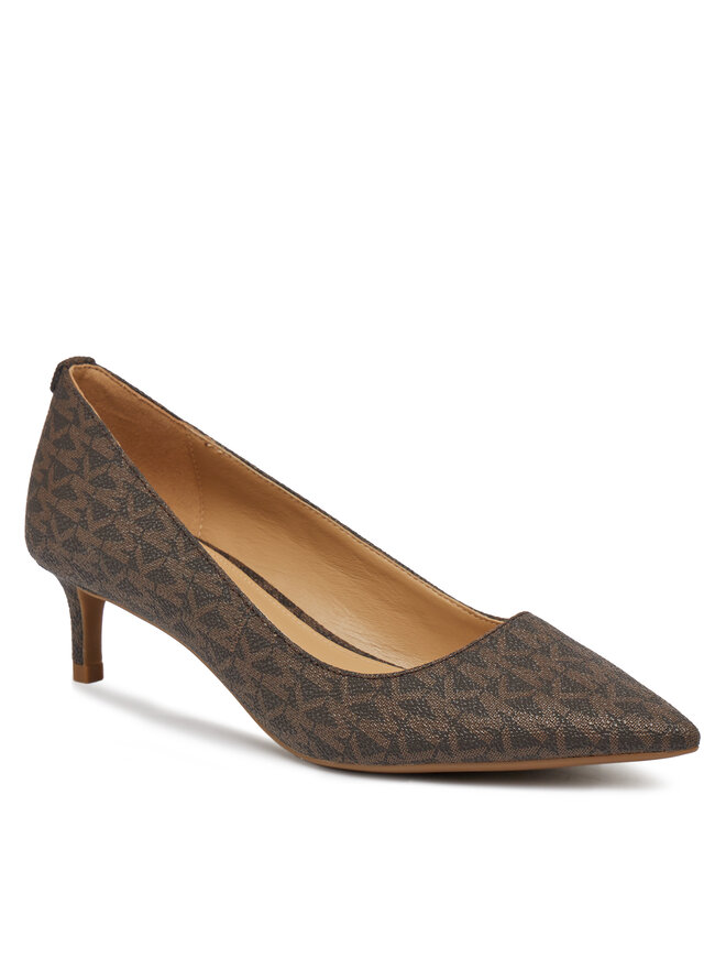 MICHAEL Michael Kors Lodičky MICHAEL Michael Kors Alina Flex Kitten Pump 40R3ALMP1B Hnedá