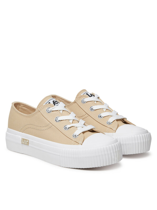 Lee Sneakers aus Stoff Lee Isla C Women Low 50251001.33F Beige