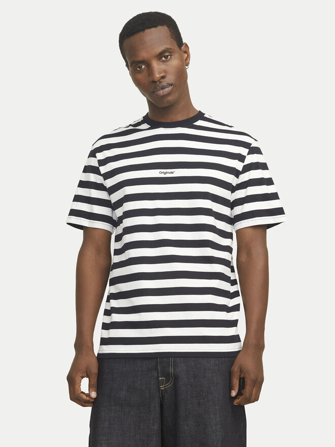 Jack&Jones Jack&Jones T-Shirt Vesterbro 12265748 Μαύρο Relaxed Fit