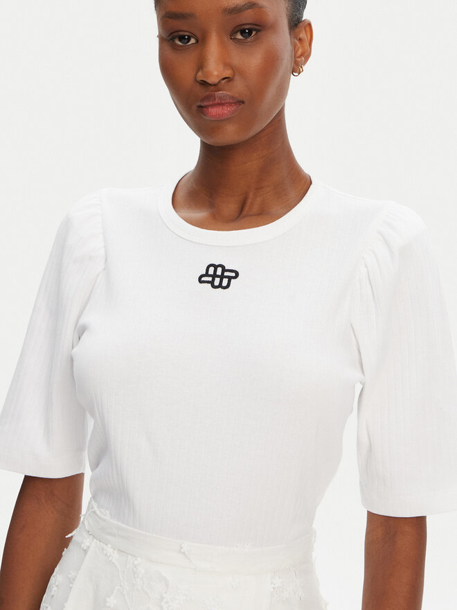 Munthe Munthe Camiseta Parsa 252110025264 Blanco Regular Fit