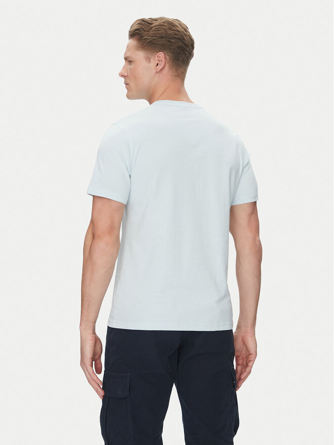 Barbour Barbour T-Shirt Lydd MTS1396BU61 Himmelblau Regular Fit