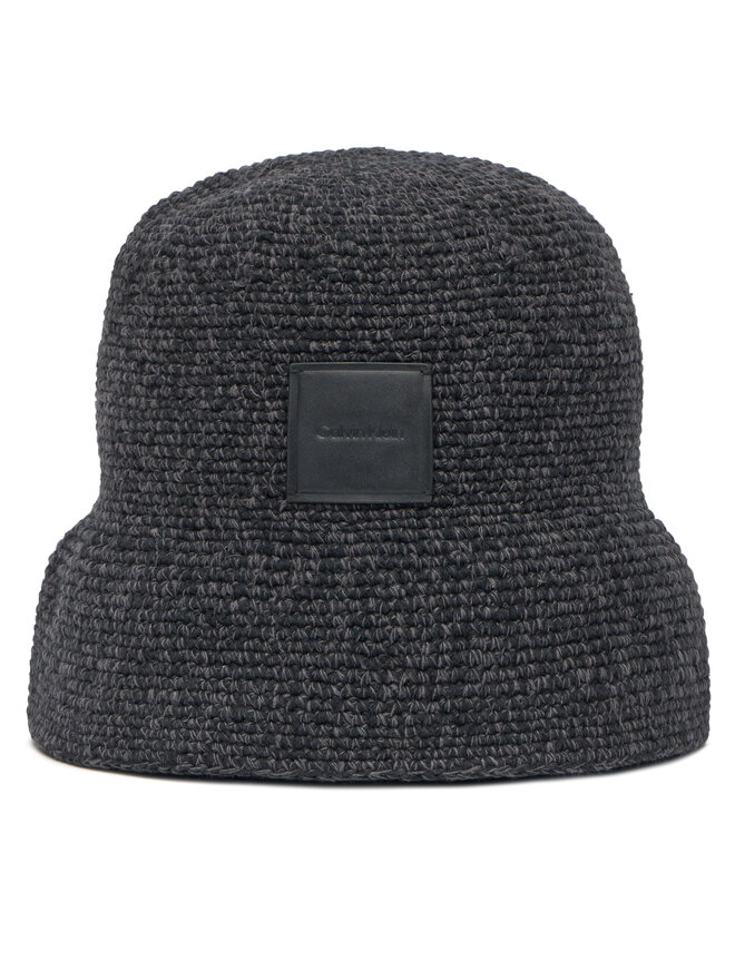 Calvin Klein Klobúk Calvin Klein Crochet Bucket LV04K5064G Čierna