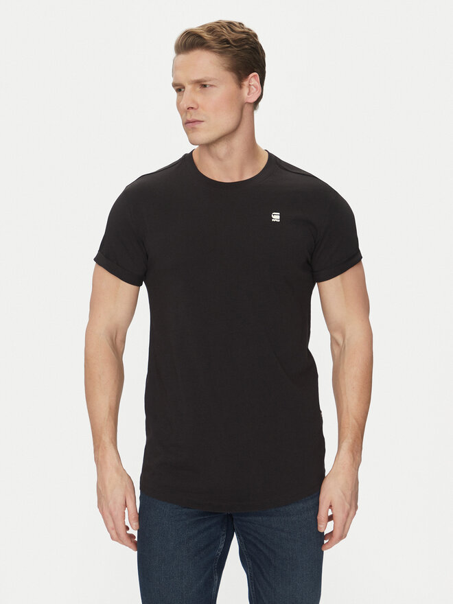 G-Star Raw G-Star Raw Majica Lash D16396-B353-2199 Črna Relaxed Fit