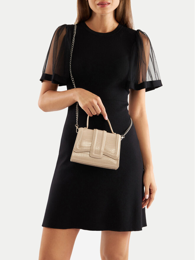 DeeZee Handtasche DeeZee MDP-L-009-06 Écru