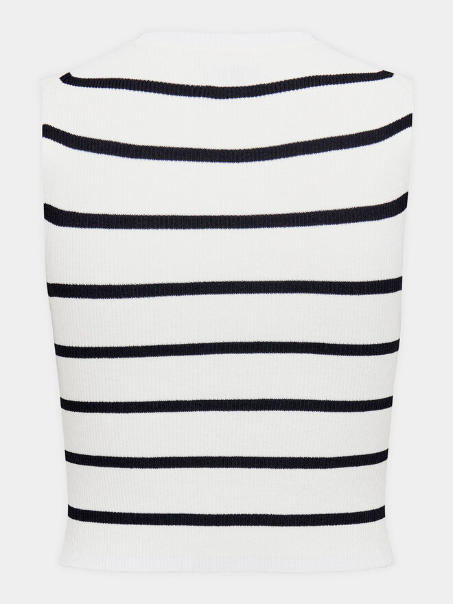 ONLY ONLY Top Majli 15255533 Écru Regular Fit