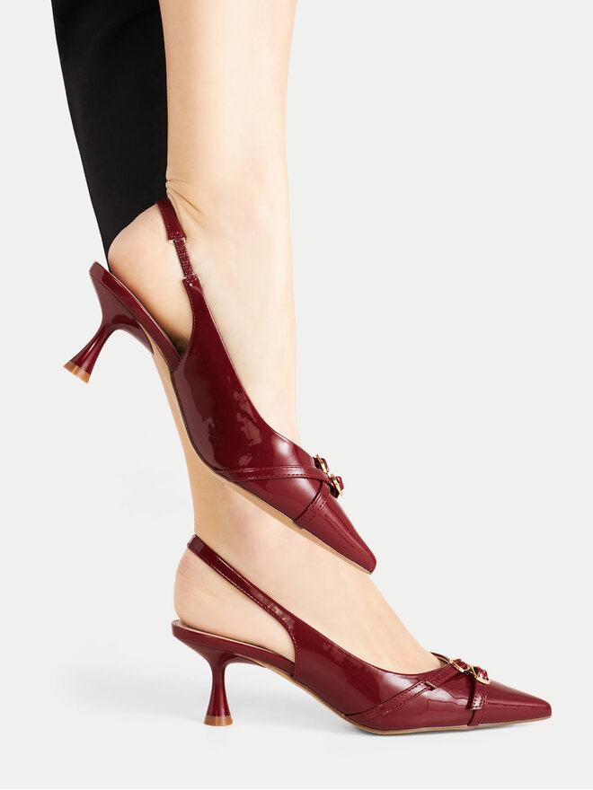 JENNY Pantofi pumps JENNY LH24013-2 Roșu