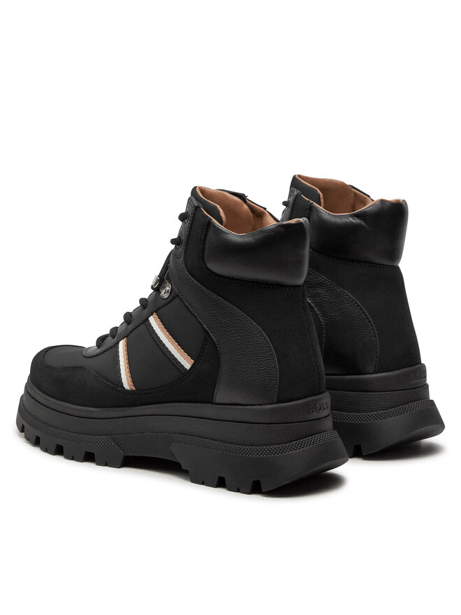 BOSS Schnürstiefeletten Boss Foster LUBootie NYSD 50523507 Schwarz