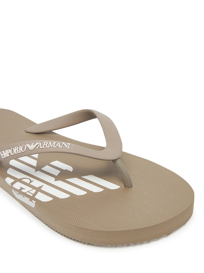 Emporio Armani Джапанки Emporio Armani XVQS08 XN746 U539 Бежов