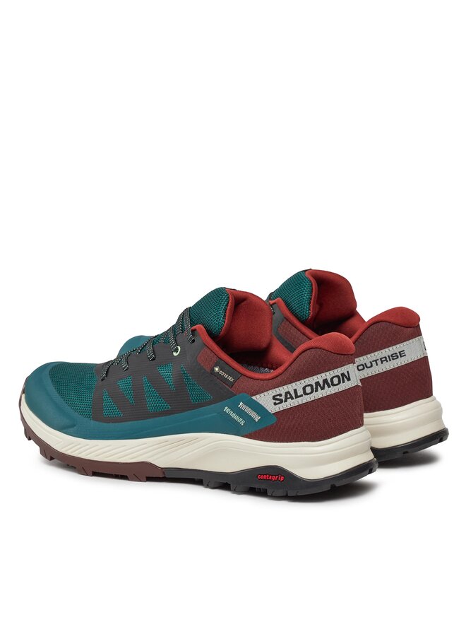 Salomon Trekkingi Salomon Outrise Gtx L47142100 Zielony
