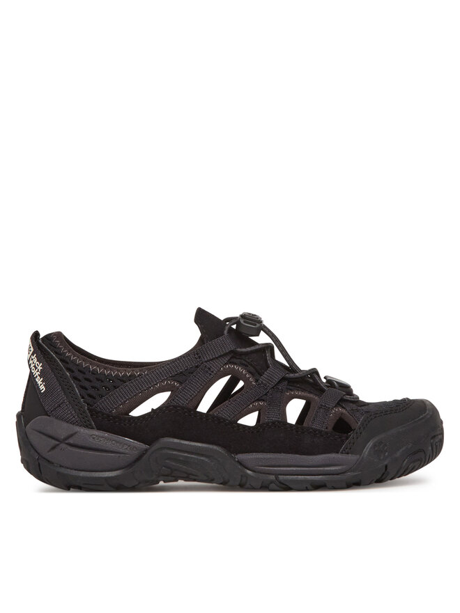 Jack Wolfskin Sandalen Jack Wolfskin Levente Sandal A64080 M Schwarz