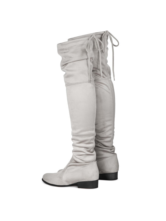 R.Polański Overknees R.Polański 0794 Grau