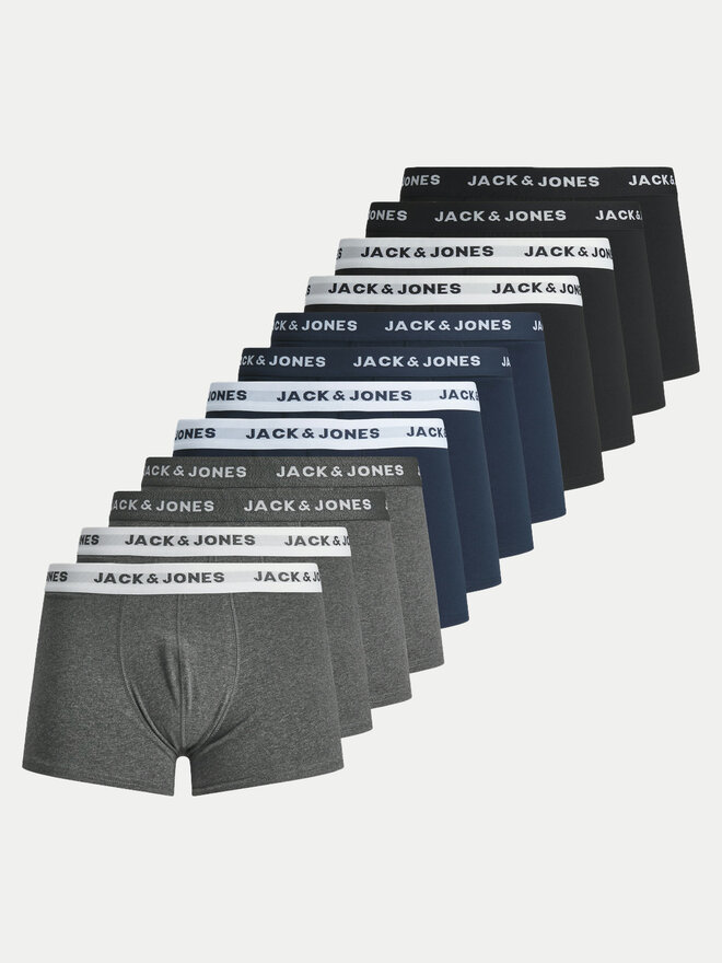 Jack&Jones Jack&Jones Σετ μποξεράκια 12 τεμαχίων Solid 12189935 Έγχρωμο