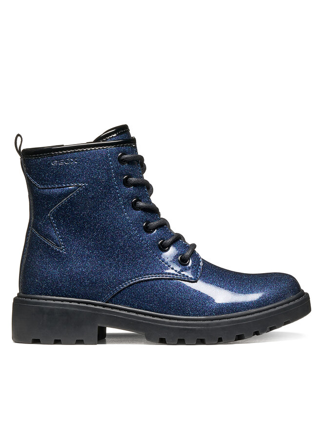 Geox Schnürschuhe Geox J9420G 000KC C4000 S Dunkelblau