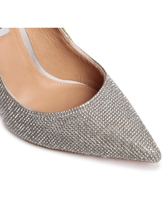 Steve Madden Szpilki Steve Madden Vala-R SM11000751-02003-968 Srebrny