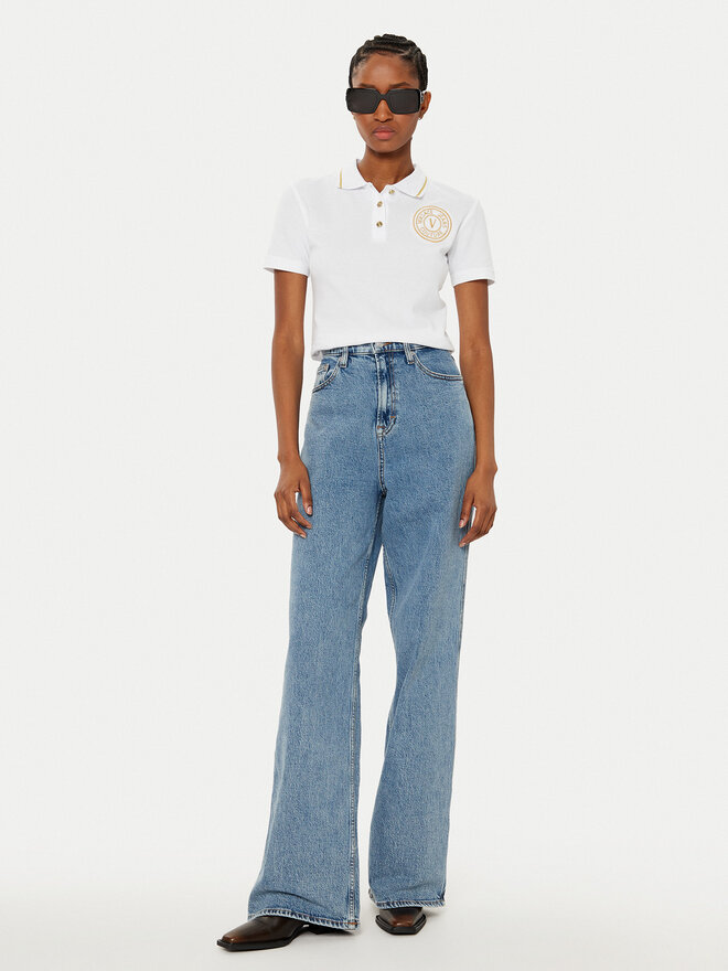 Versace Jeans Couture Versace Jeans Couture Polo 78HAGT00 Blanco Regular Fit