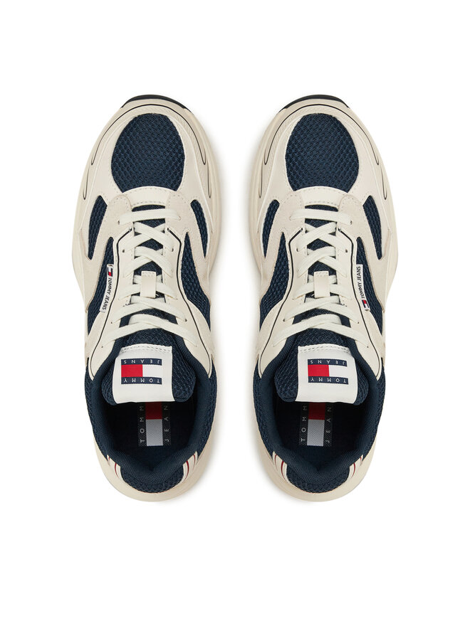 Tommy Jeans Sneakersy Tommy Jeans The Coney EM0EM01520 Écru